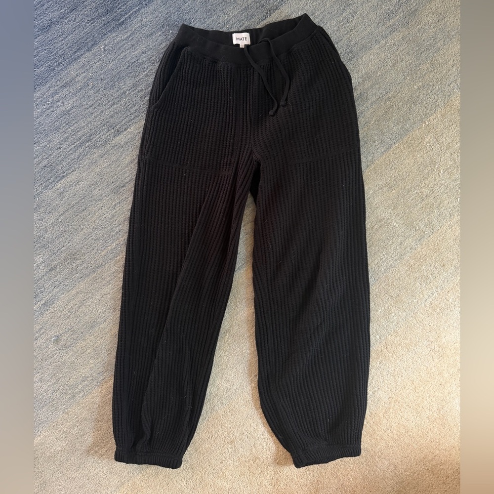 Mate the label waffle sweatpant